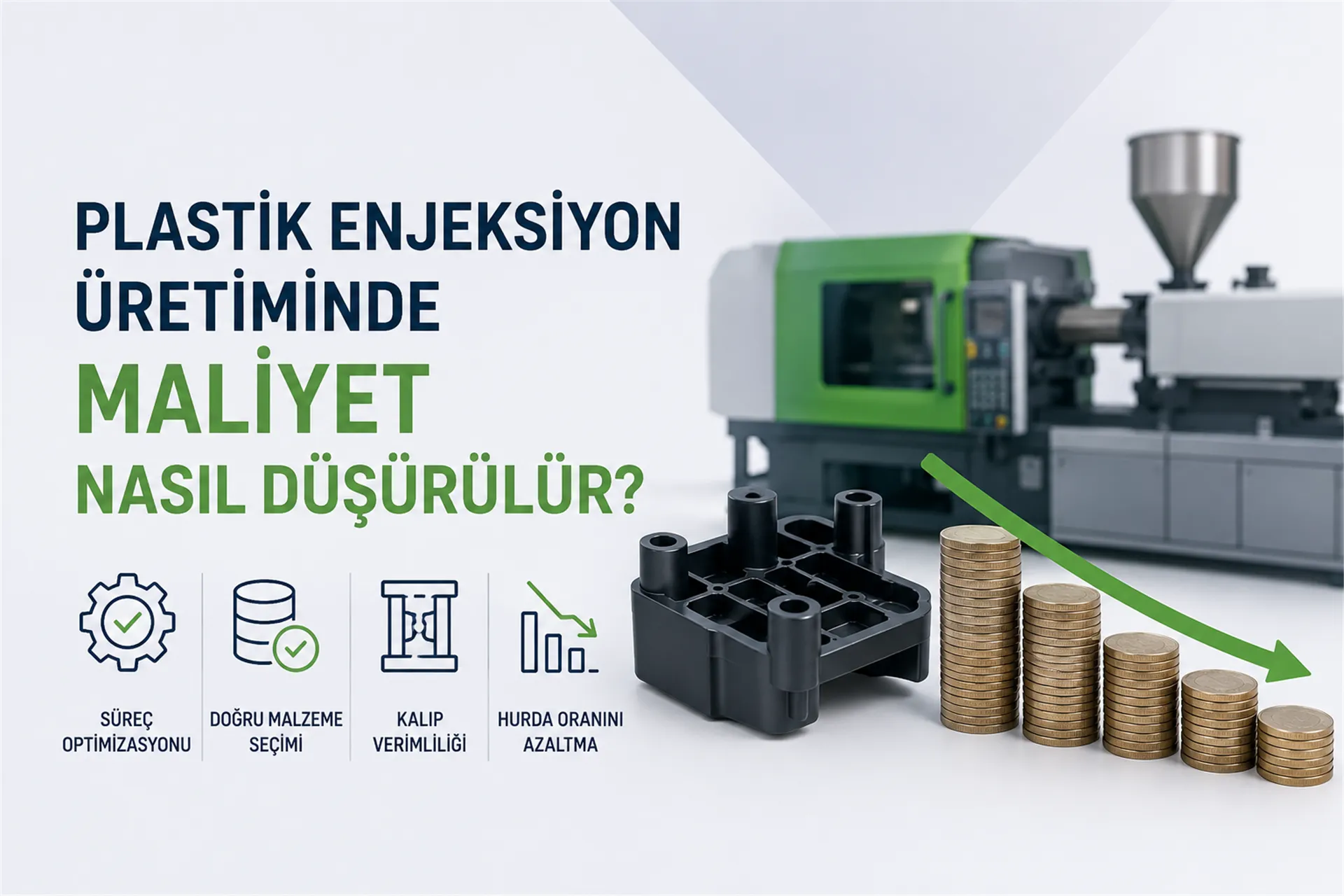 Plastik Enjeksiyon Üretiminde Maliyet Nasıl Düşürülür?
